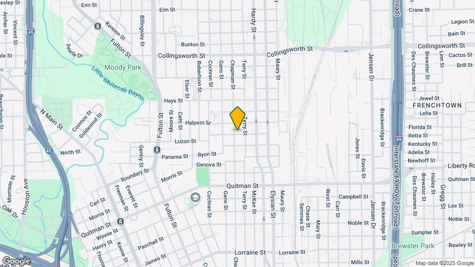 1409 Mcneil St Map and Location Details