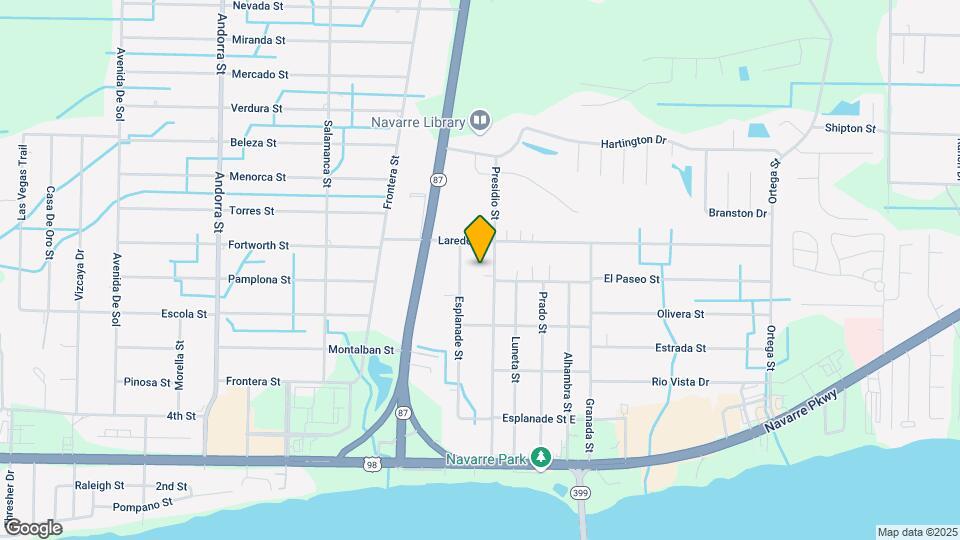 2043 Presidio St Map and Location Details