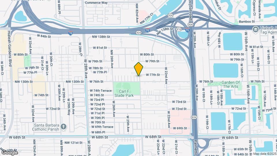 2403 W 76th St Map and Location Details