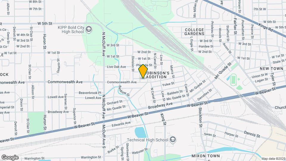 2221 Commonwealth Ave Map and Location Details