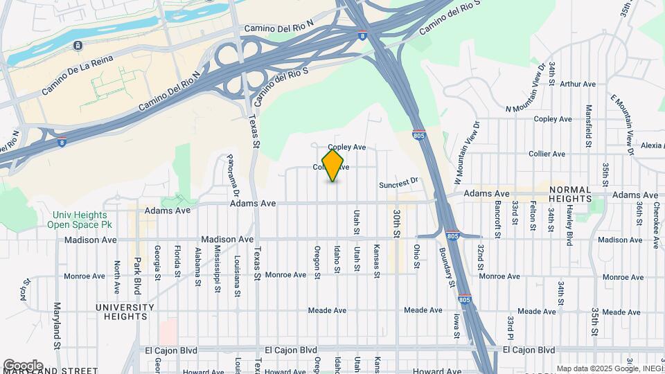 4742 Idaho St Map and Location Details