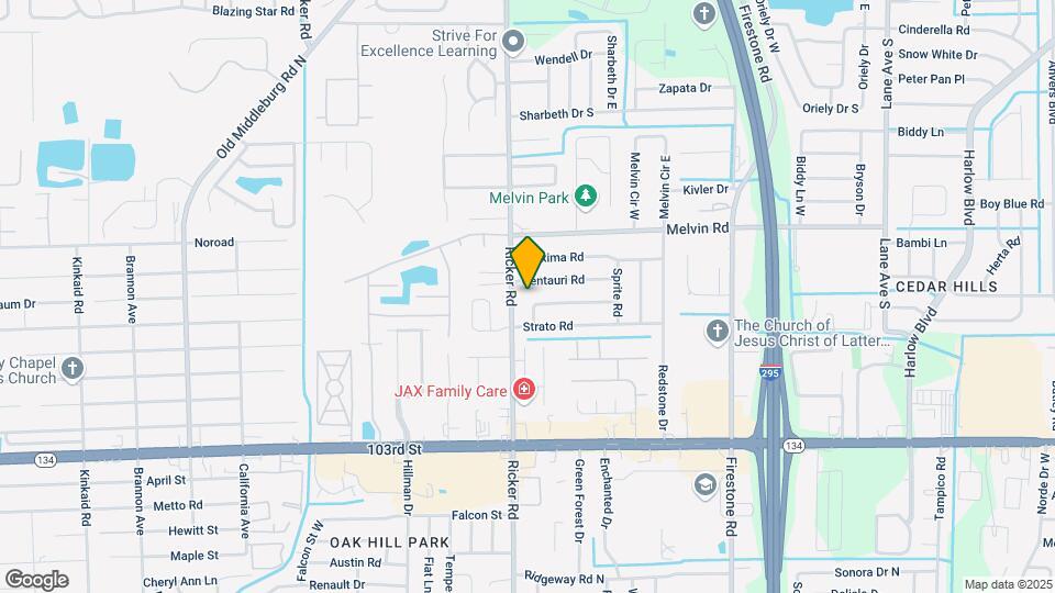 7559 Canaveral Rd Map and Location Details