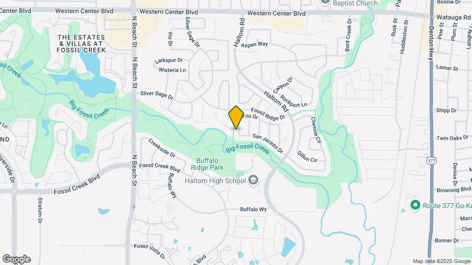 5705 Frio Dr Map and Location Details