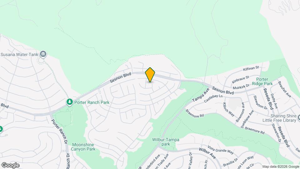 12245 Shady Hollow Ln Map and Location Details