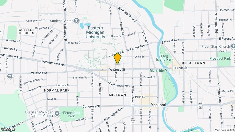 408 Perrin St Map and Location Details