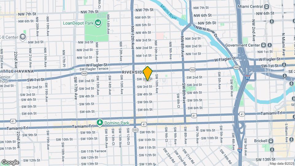 227 SW 11th Ave Map and Location Details