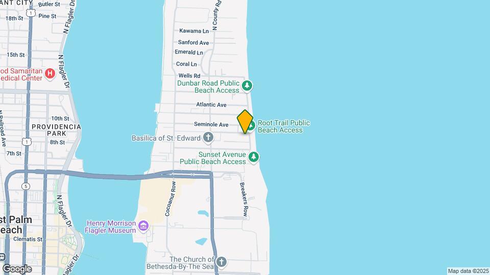 170 N Ocean Blvd Mapa y Detalles de la Ubicación