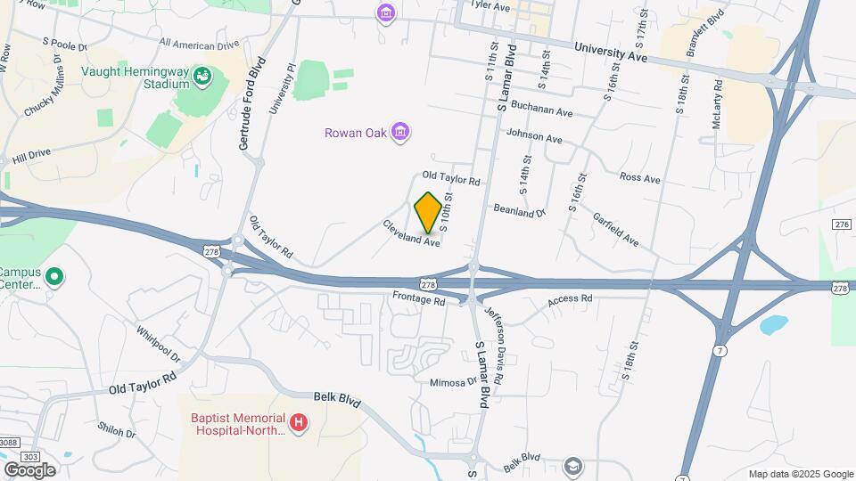 907a Cleveland Ave Map and Location Details