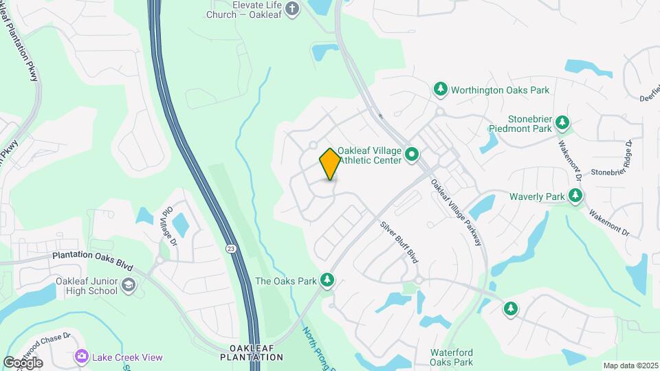 4011 Pebble Brooke Circle South Mapa y Detalles de la Ubicación