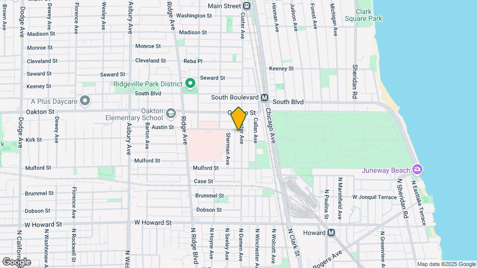 408 Custer Ave, Unit 2 Map and Location Details