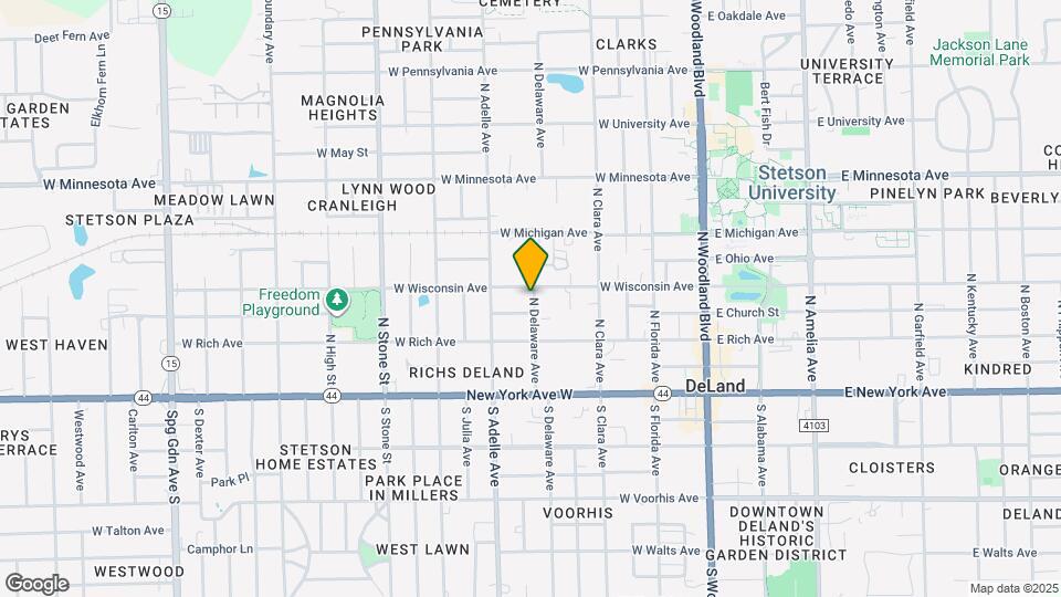 240 N Delaware Ave Map and Location Details