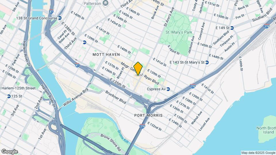 215 Saint Anns Ave Mapa y Detalles de la Ubicación