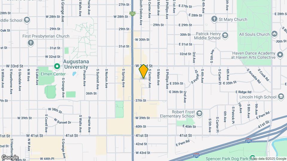 319 W 34th St Map and Location Details