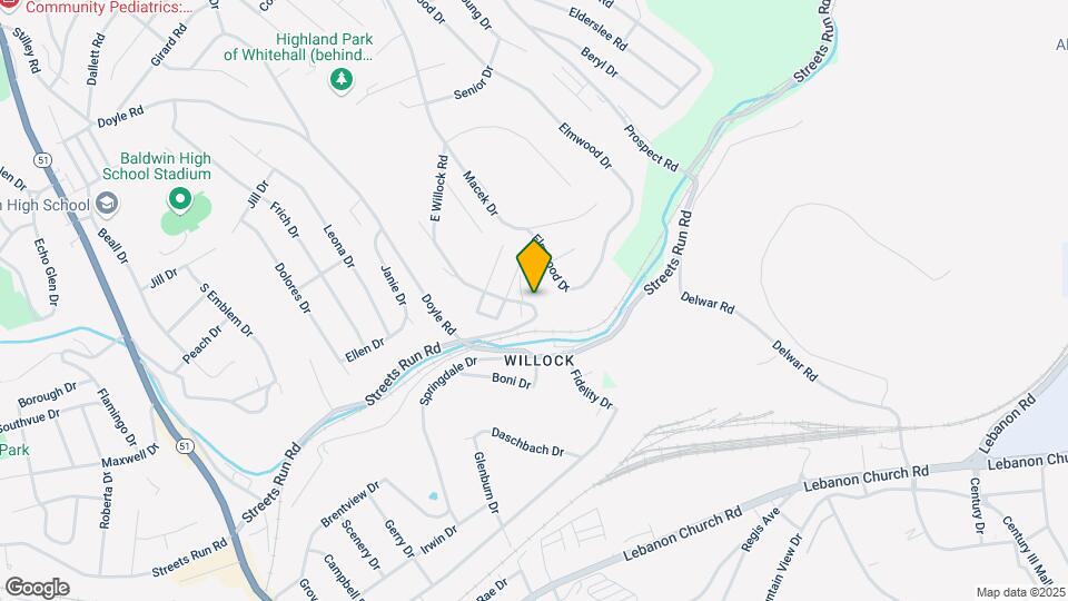 5319 E Willock Rd Map and Location Details