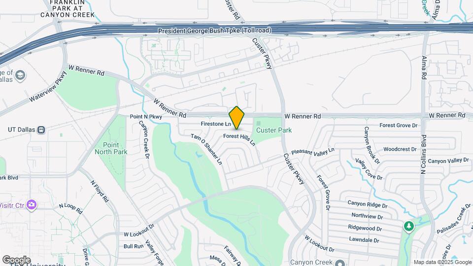 2926 Forest Hills Ln Map and Location Details