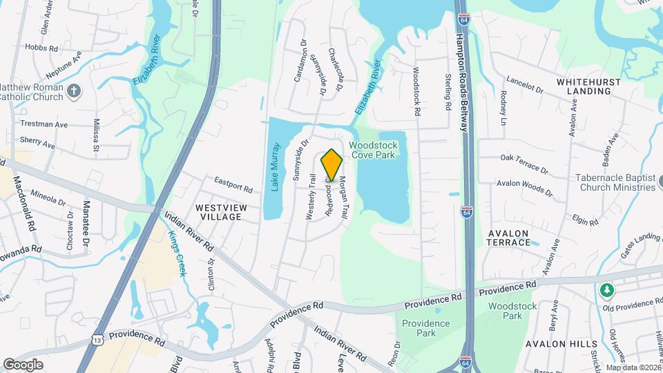940 Redwood Cir Map and Location Details