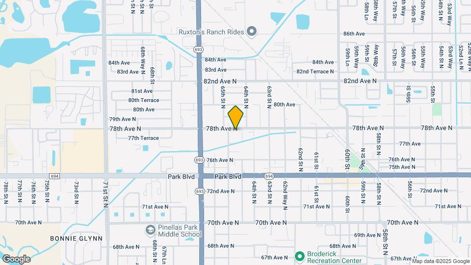Pinellas Apartments Map and Location Details
