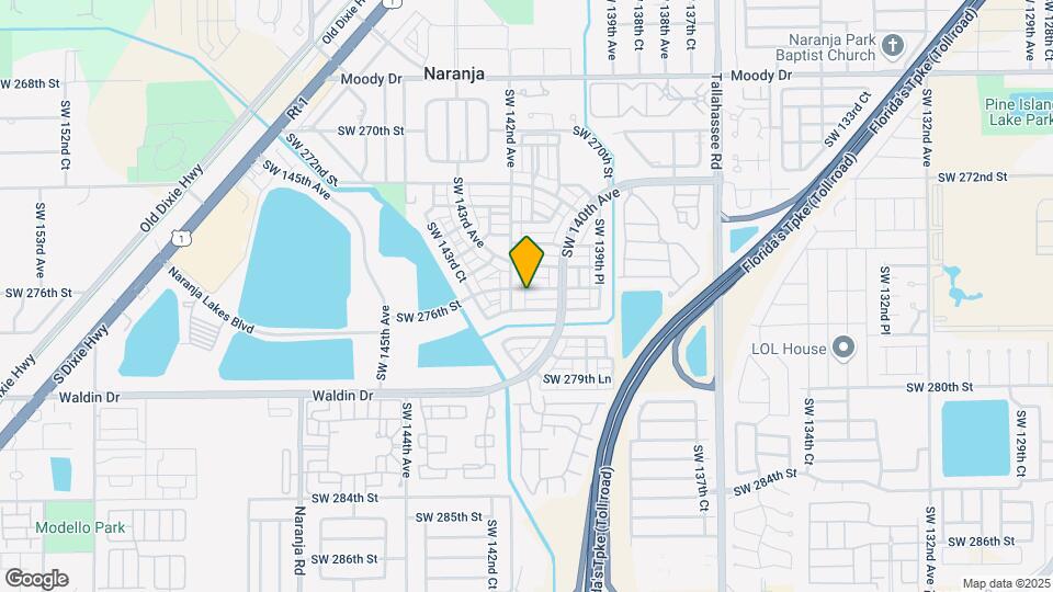 14152 SW 276th St Map and Location Details