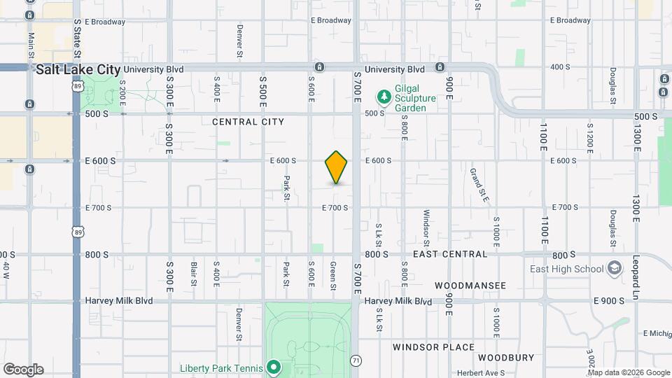 648 East Pl Map and Location Details