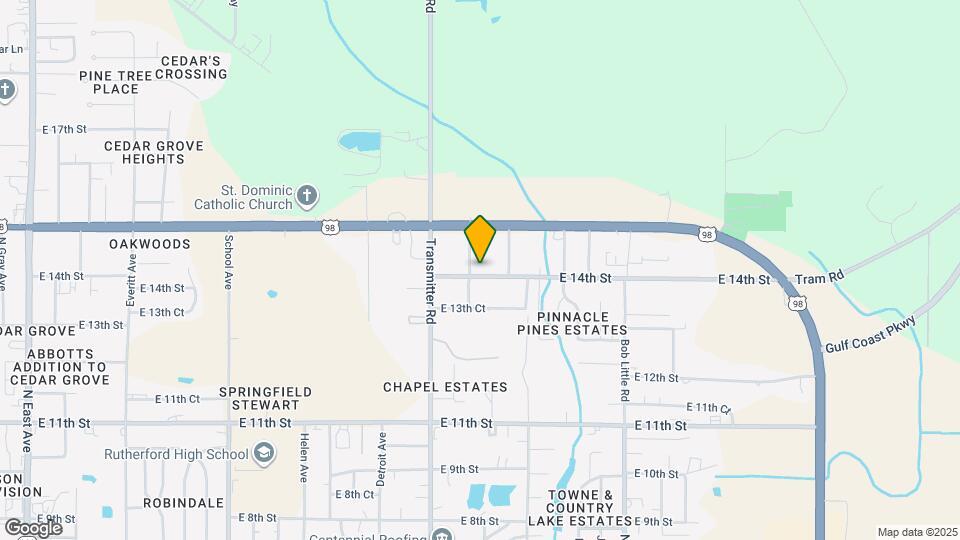 3613 E 14th St Mapa y Detalles de la Ubicación