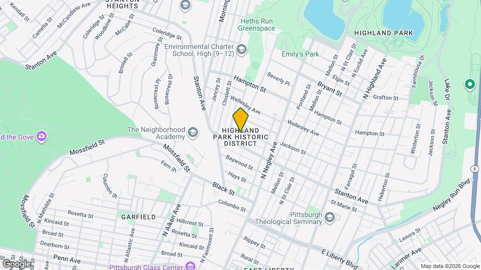 5442 Jackson St Map and Location Details