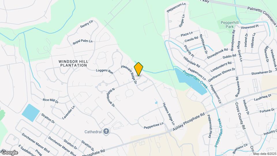 8203 Quail Hollow Ct Map and Location Details