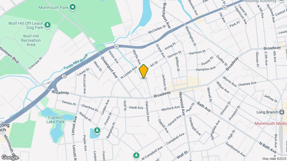 56 Myrtle Ave Map and Location Details