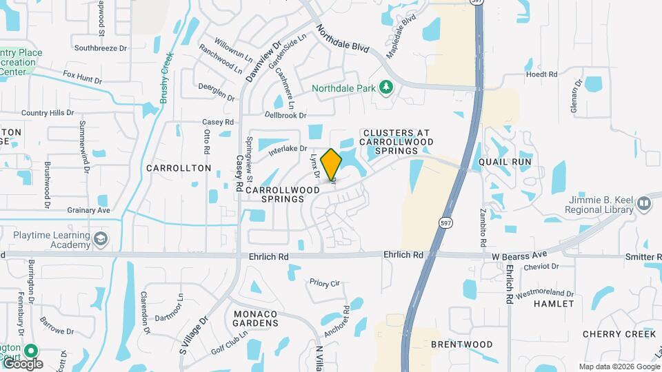 15103 Southfork Dr, Unit 155 Mapa y Detalles de la Ubicación
