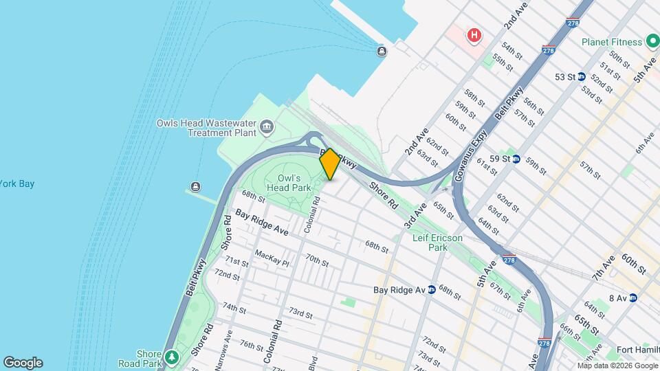 6665 Colonial Rd Map and Location Details