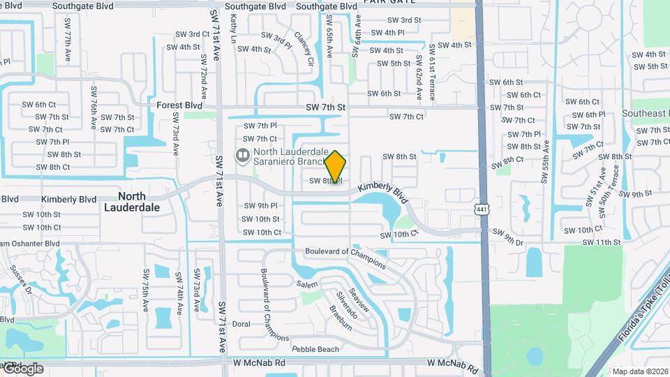 6481 Kimberly Blvd Map and Location Details