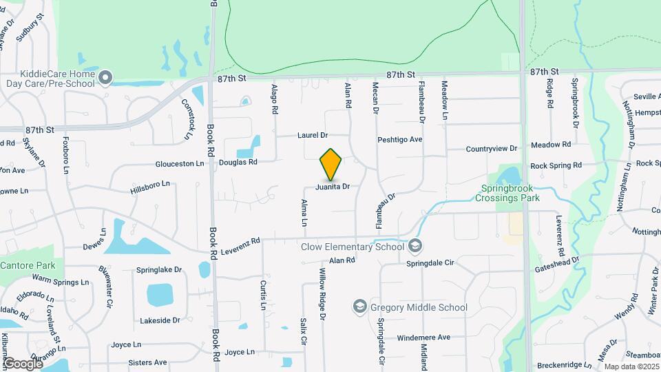 461 Juanita Dr Map and Location Details