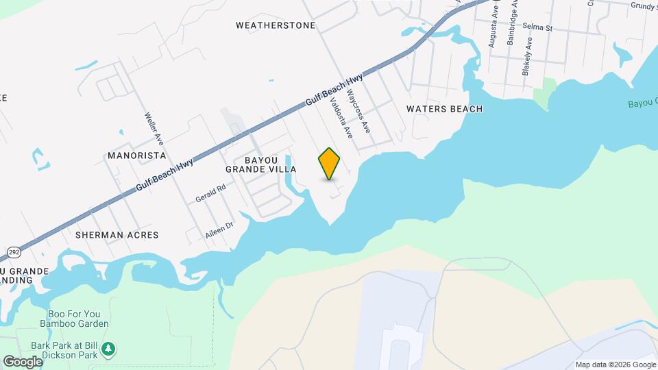 2541 Gulf Breeze Ave Map and Location Details