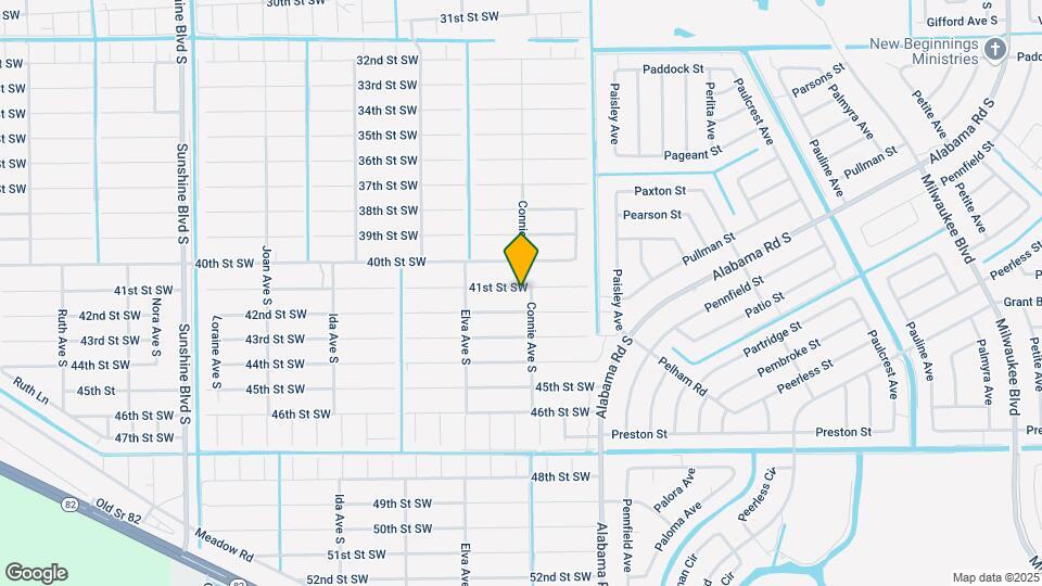 2603 41st St SW Map and Location Details