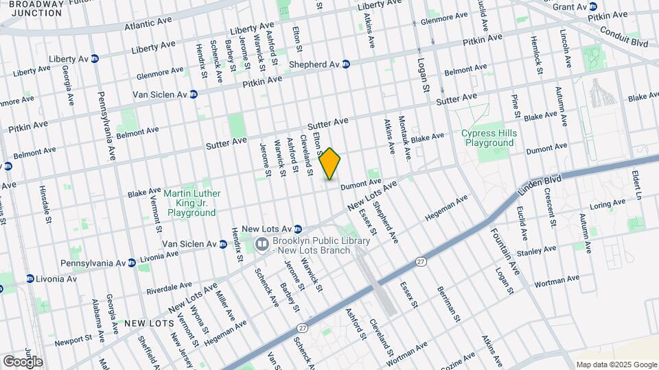 993 Dumont Ave Map and Location Details