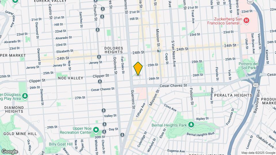 386 San Jose Ave Map and Location Details