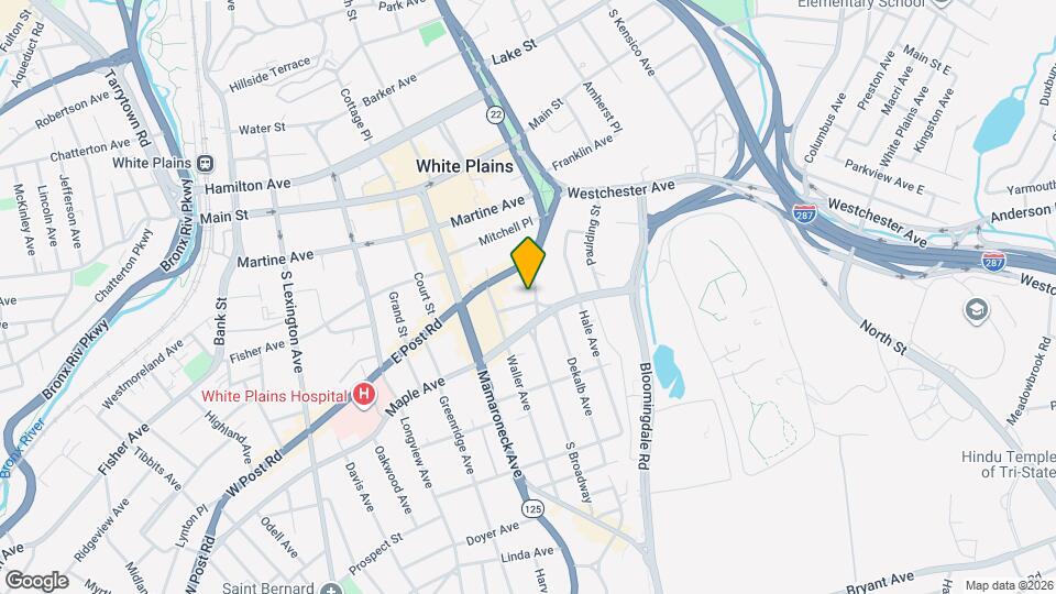 95 S Broadway Map and Location Details