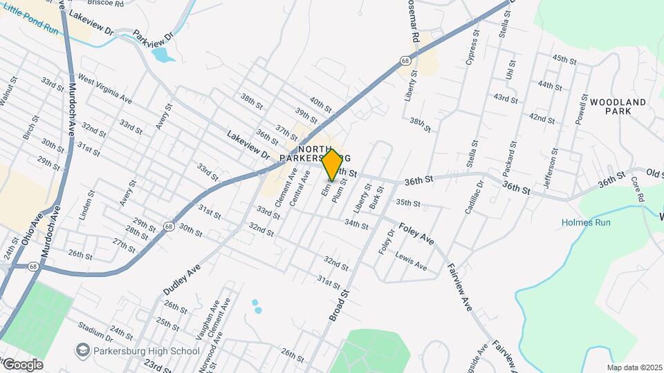 3510 Elm St Map and Location Details