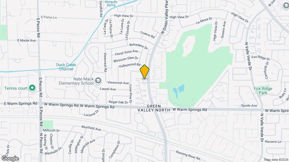 3105 La Mancha Way Map and Location Details