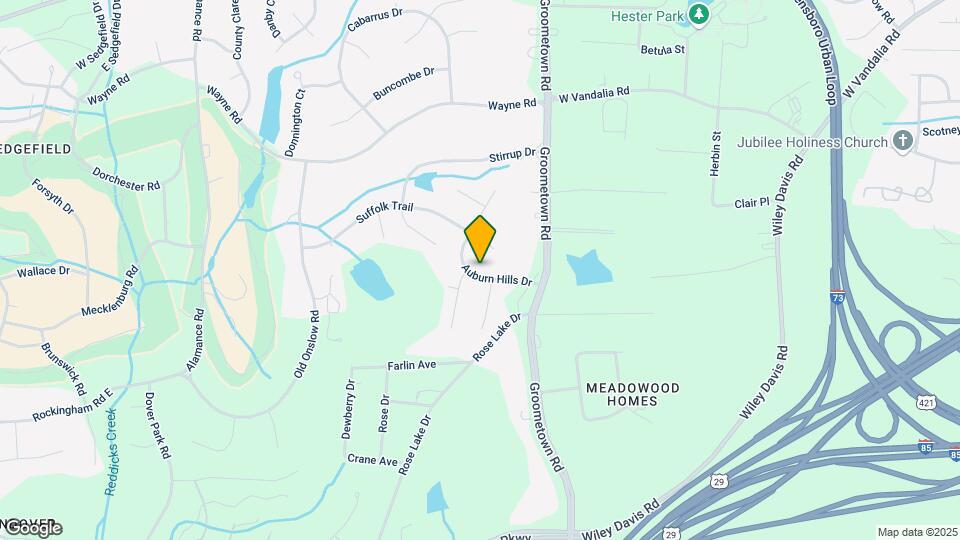 4101 Auburn Hills Dr Map and Location Details