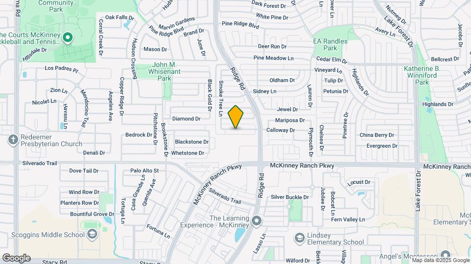 6305 Calloway Dr Map and Location Details