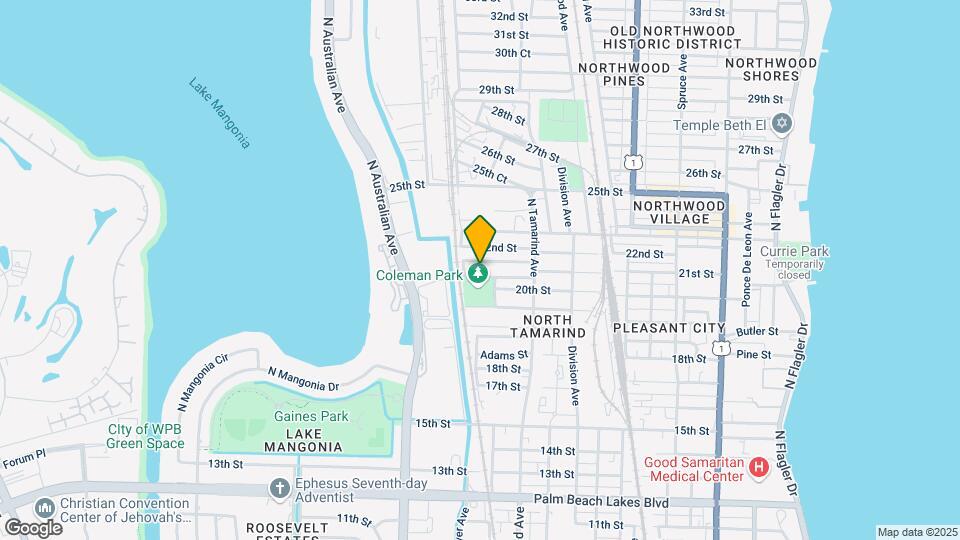 1115 21st St Map and Location Details