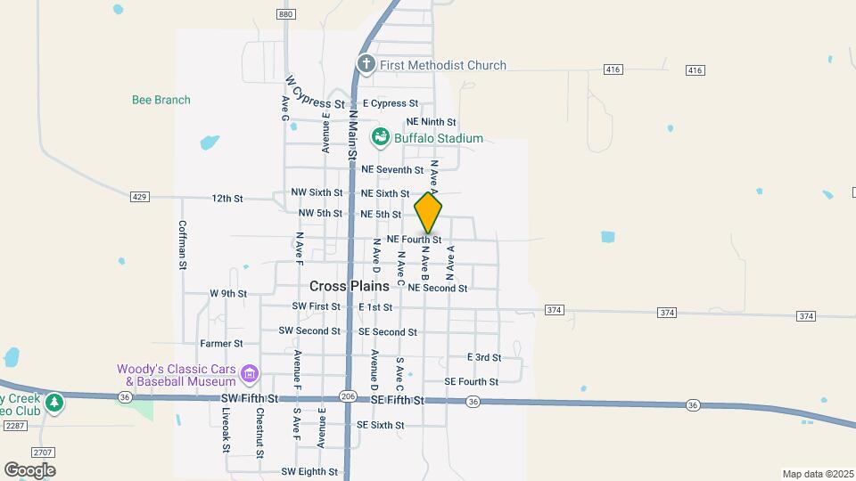 401 NE 4th St Map and Location Details