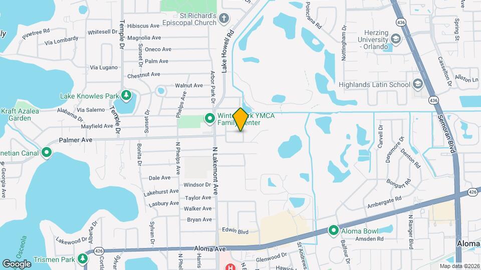 1833 Pineview Cir Map and Location Details