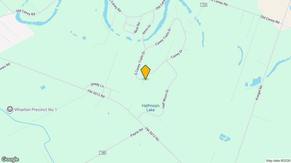 1310 S Caney Trails Dr Map and Location Details