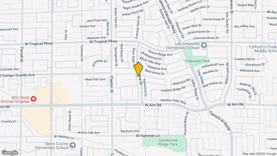 5732 Indian Springs St Map and Location Details