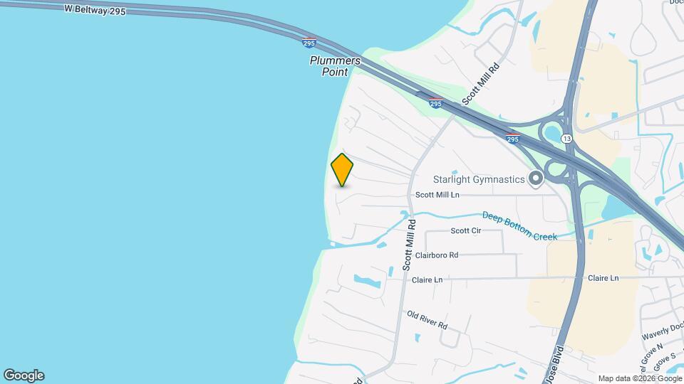 10743 Waverly Bluff Way Map and Location Details