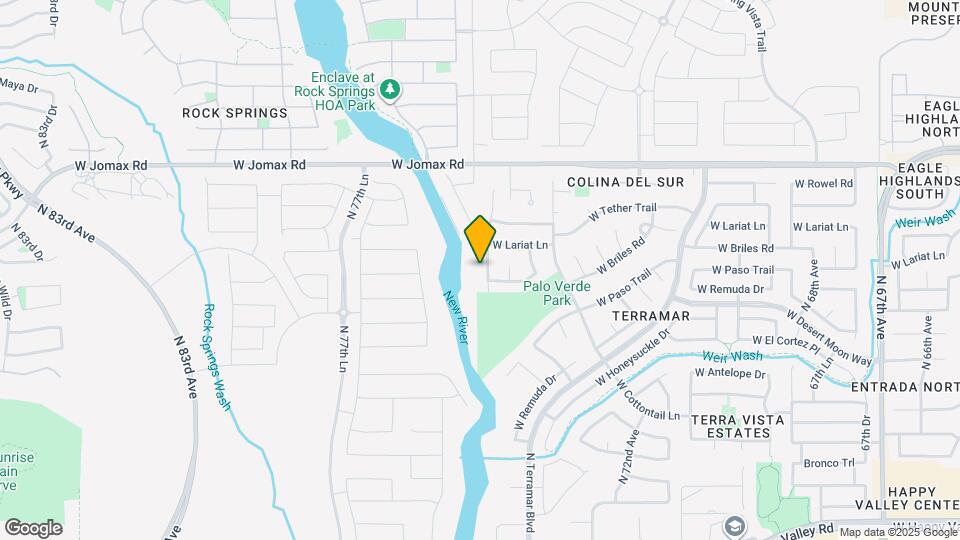 26254 N 74th Ln Map and Location Details