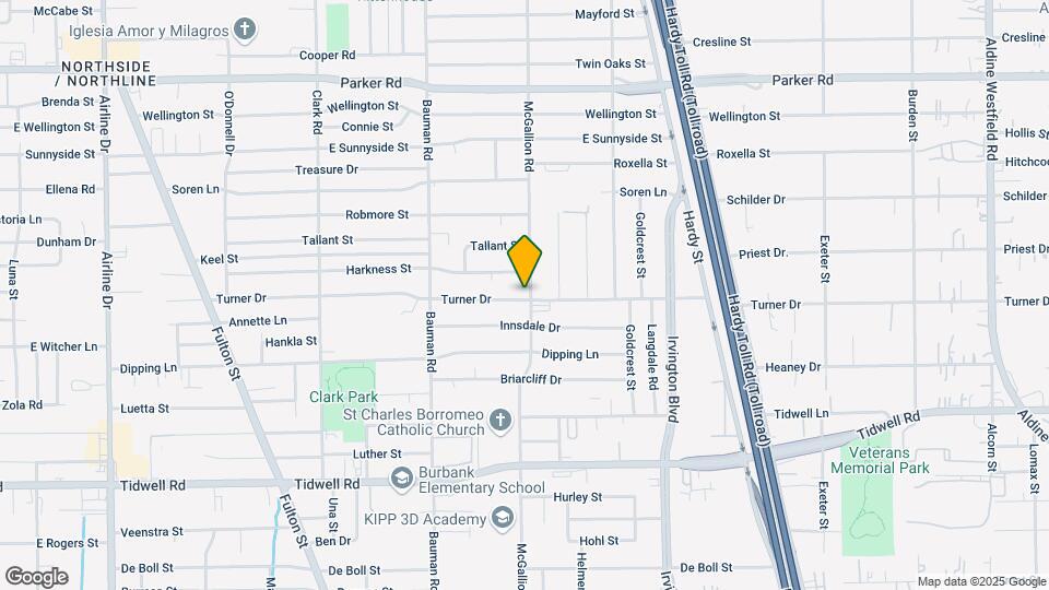 519 Turner Dr Mapa y Detalles de la Ubicación