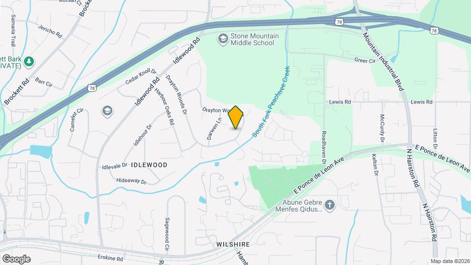 1427 Drayton Woods Dr Map and Location Details