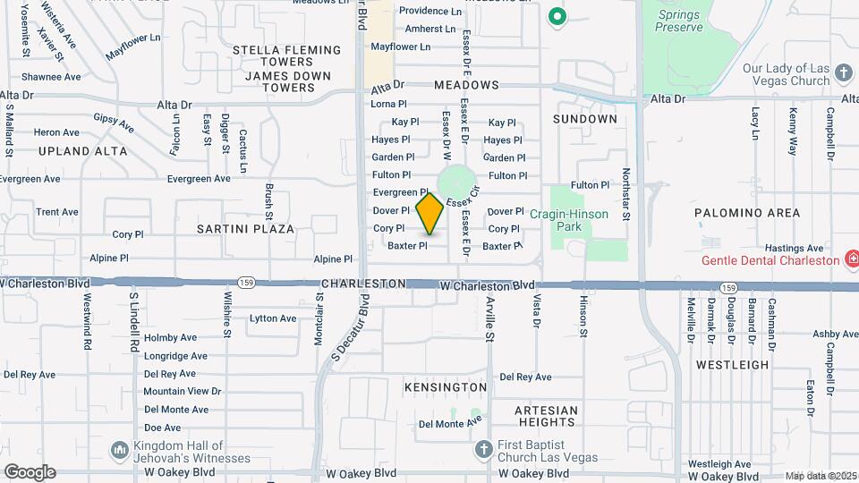 4518 Baxter Pl Mapa y Detalles de la Ubicación